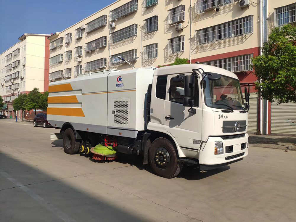 國六東風天錦干濕兩用掃路車（12立方）