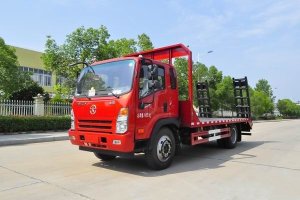 這款國(guó)六挖機(jī)平板運(yùn)輸車(chē)很火，關(guān)注沒(méi)？